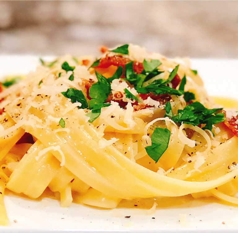 Fettucine Carbonara Cooking Sessions