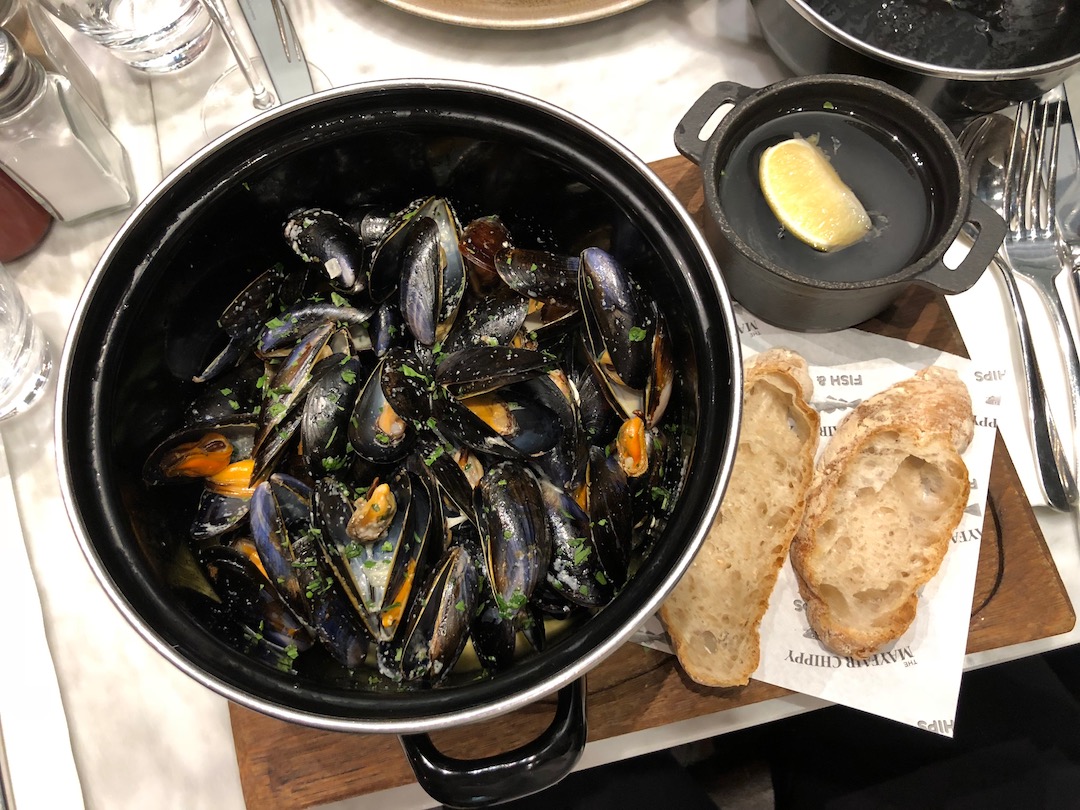 Mussels in White Wine Sauce Cooking Sessions