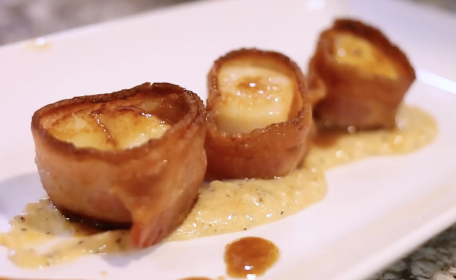 Bacon Wrapped Scallops Cooking Sessions