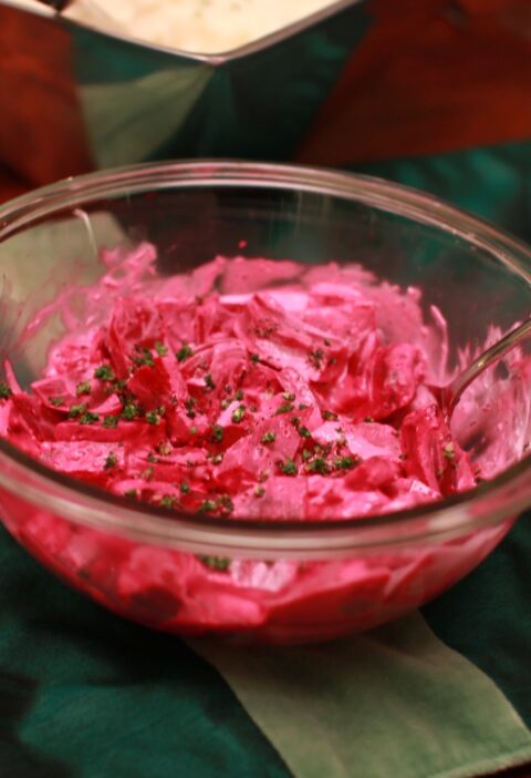 Photo of Beets in Sour Cream