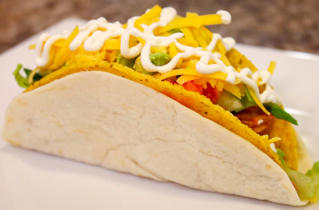 Double Decker Tacos recipe