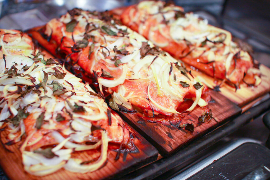 Paley's Grilled Cedar Plank Salmon Recipe