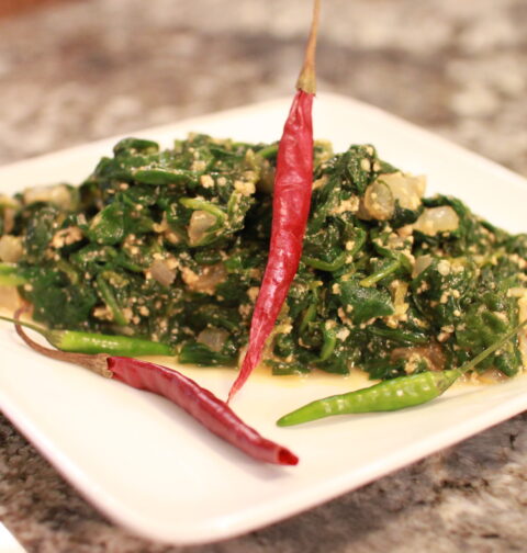 Spicy Indian Spinach Recipe