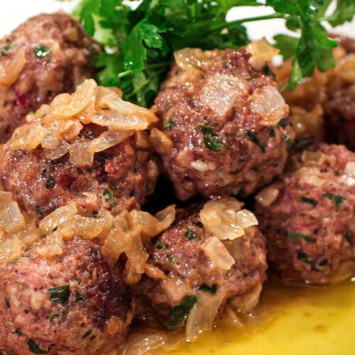 Italian Homemade Meatballs Recipe
