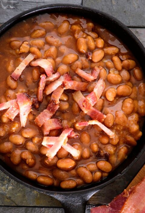 semi homemade baked beans