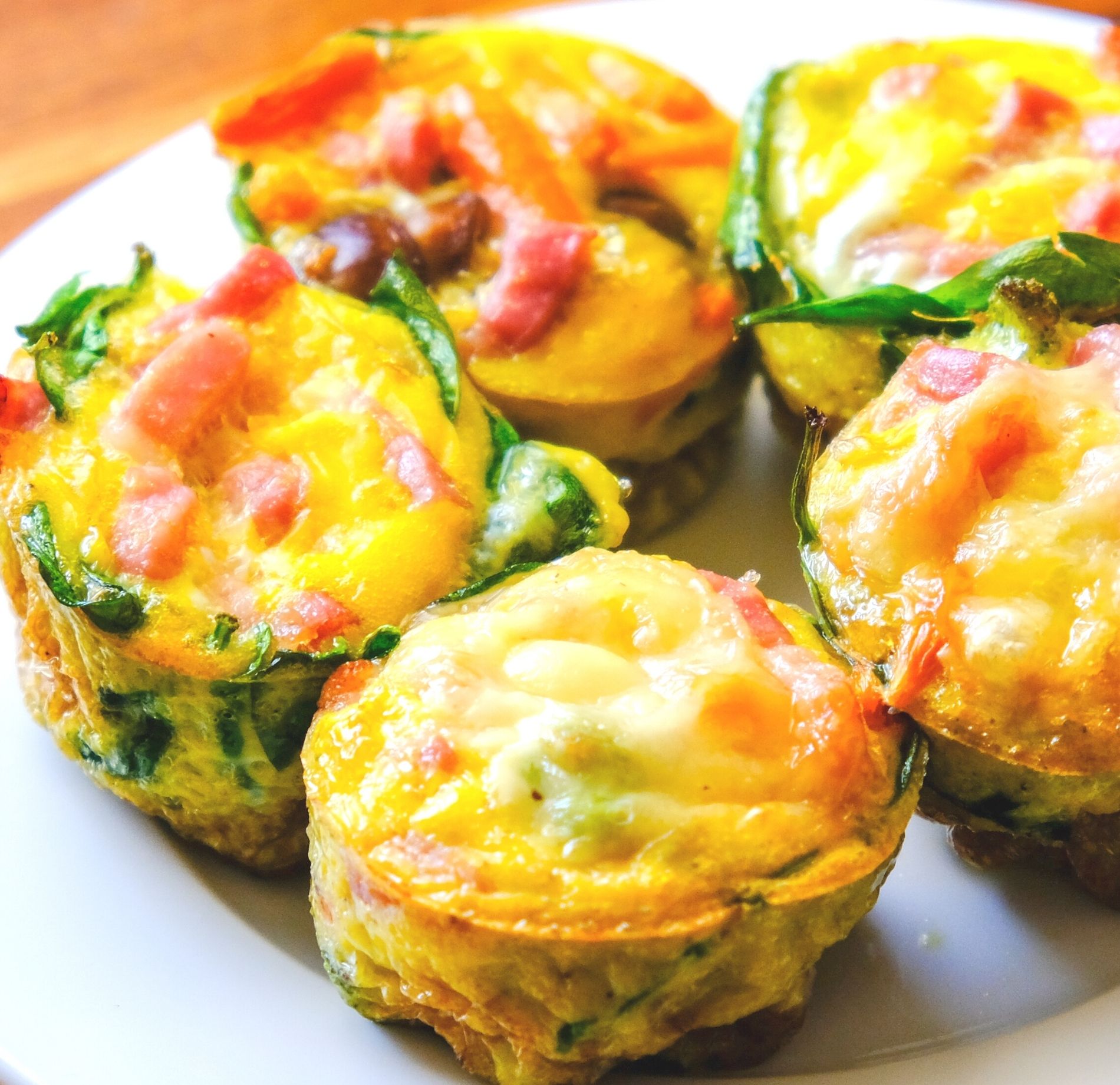 Spinach and Bacon Egg Bites Cooking Sessions