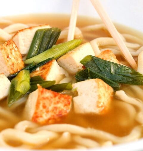 This Udon Noodle Soup Recipe is an easy and comforting dish.