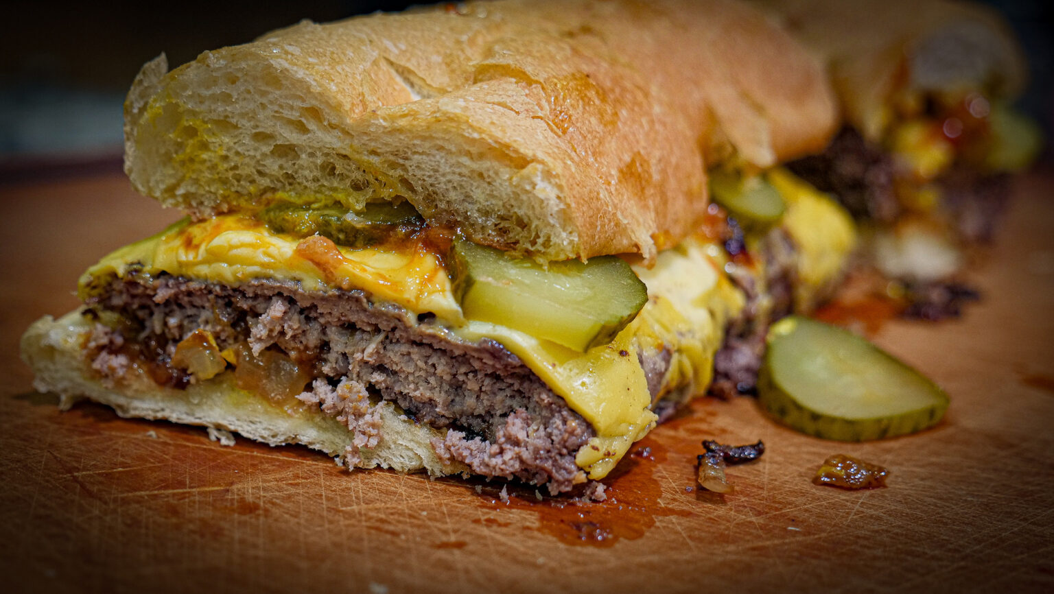 Cheeseburger Sub Cooking Sessions