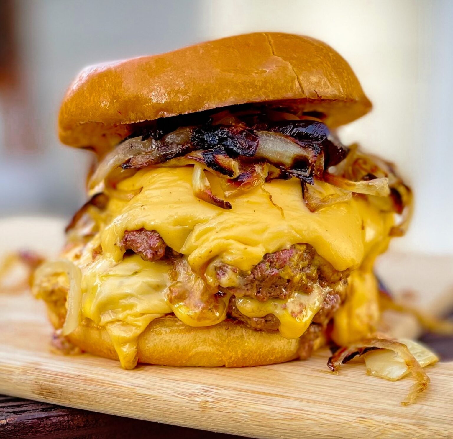 Smashburger with Onions Cooking Sessions