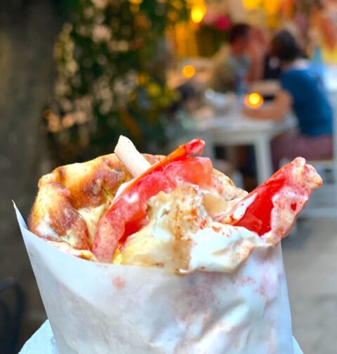 Photo of the best souvlaki in Athens