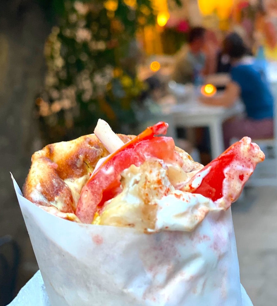 Photo of the best souvlaki in Athens