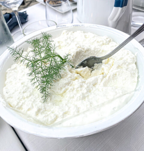 Photo of a Homemade Ricotta Cheese