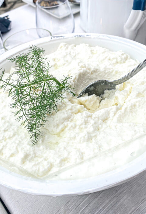 Photo of a Homemade Ricotta Cheese
