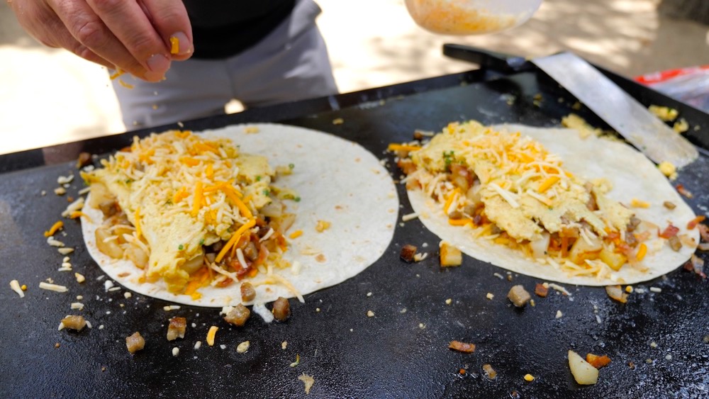 Loaded Breakfast Quesadilla Cooking Sessions