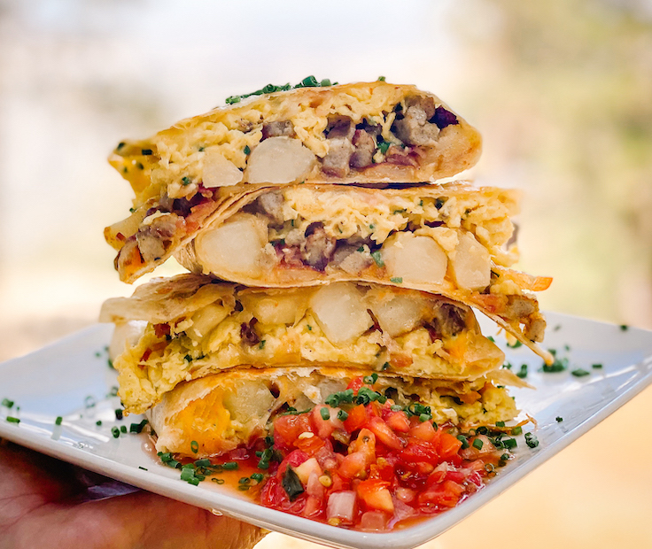 Loaded Breakfast Quesadilla Cooking Sessions